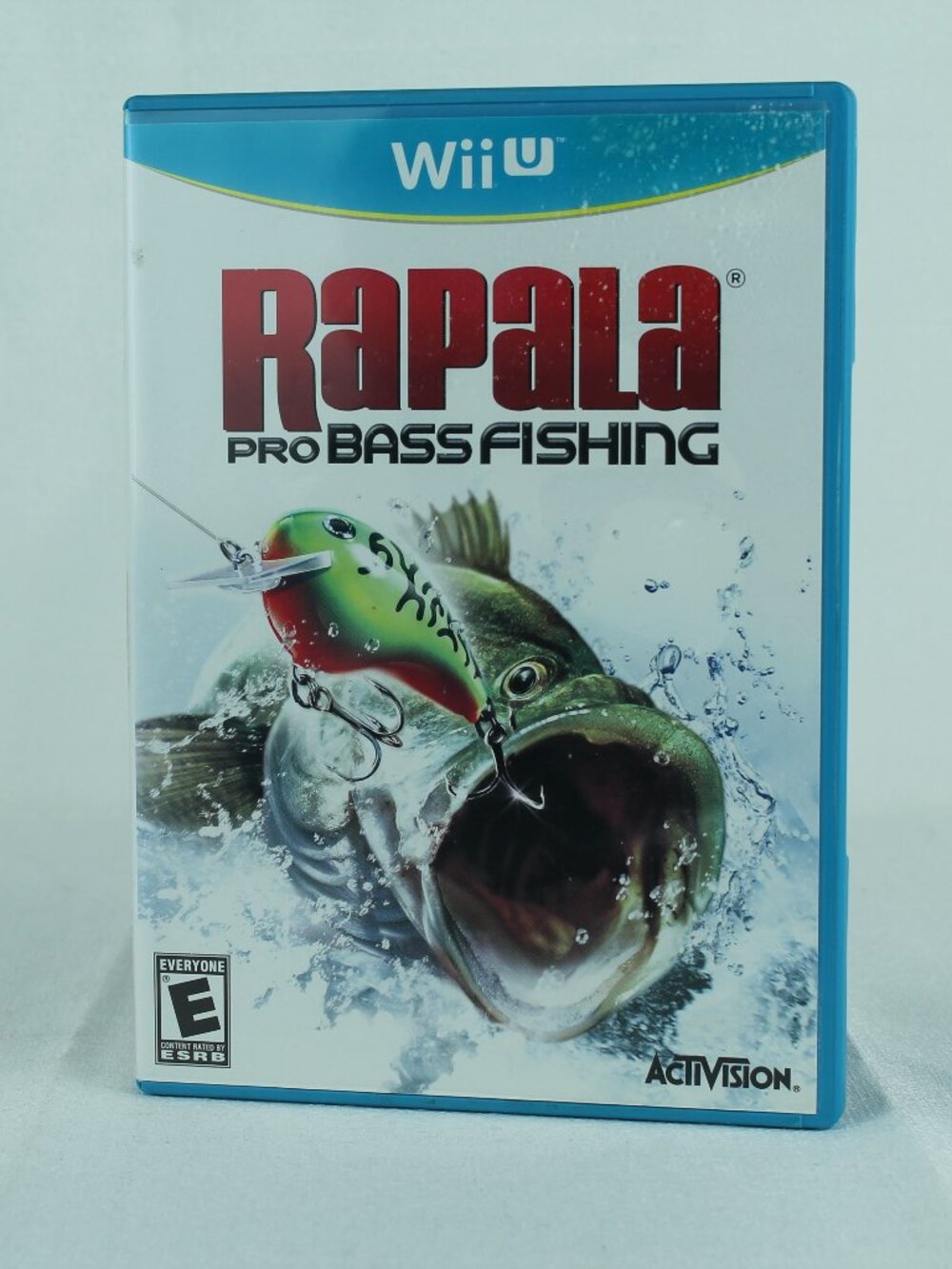Rapala Pro Bass Fishing Nintendo Wii U Complete CIB Game Disc Case Manual
